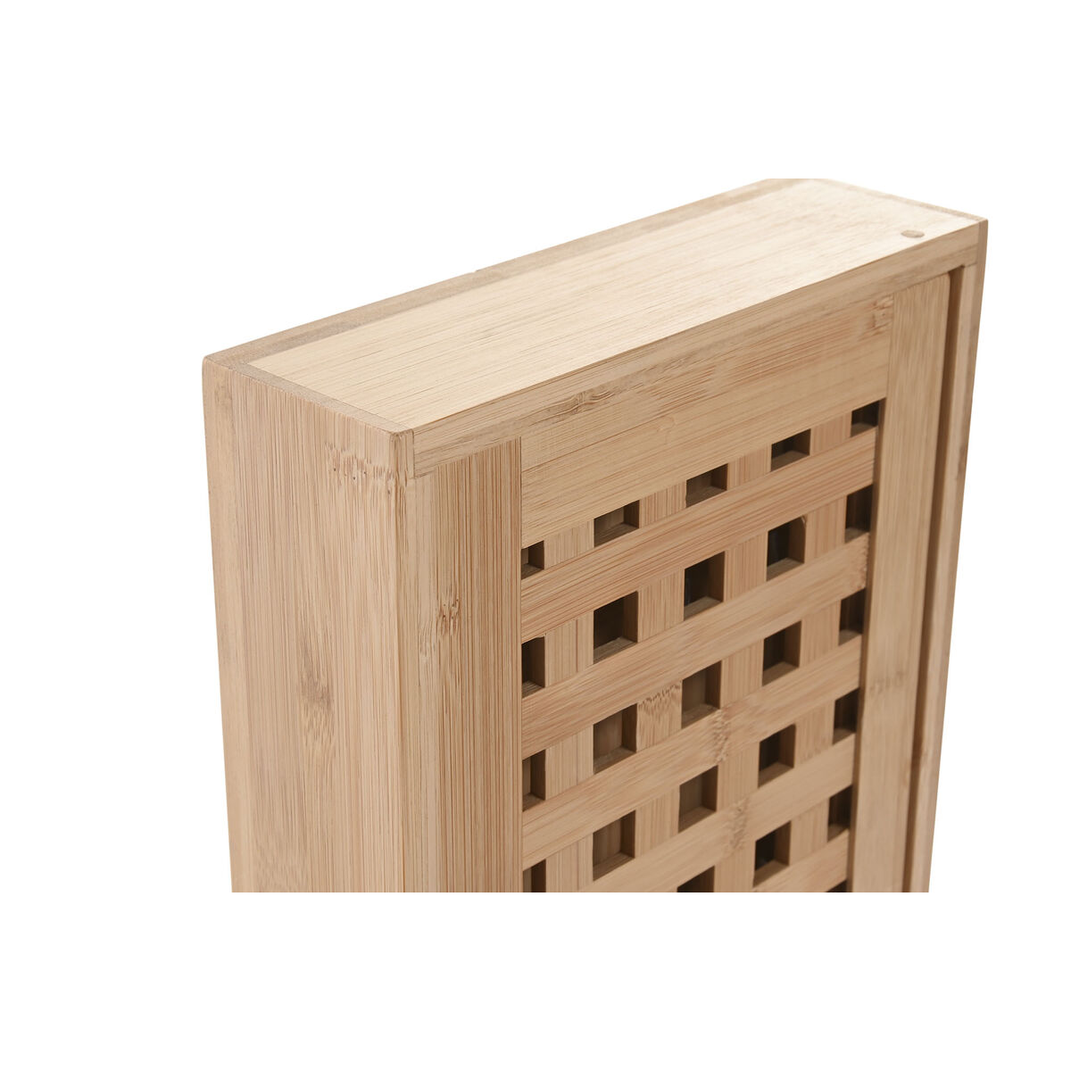 Armario de llaves Home ESPRIT Natural 19 x 6 x 27 cm