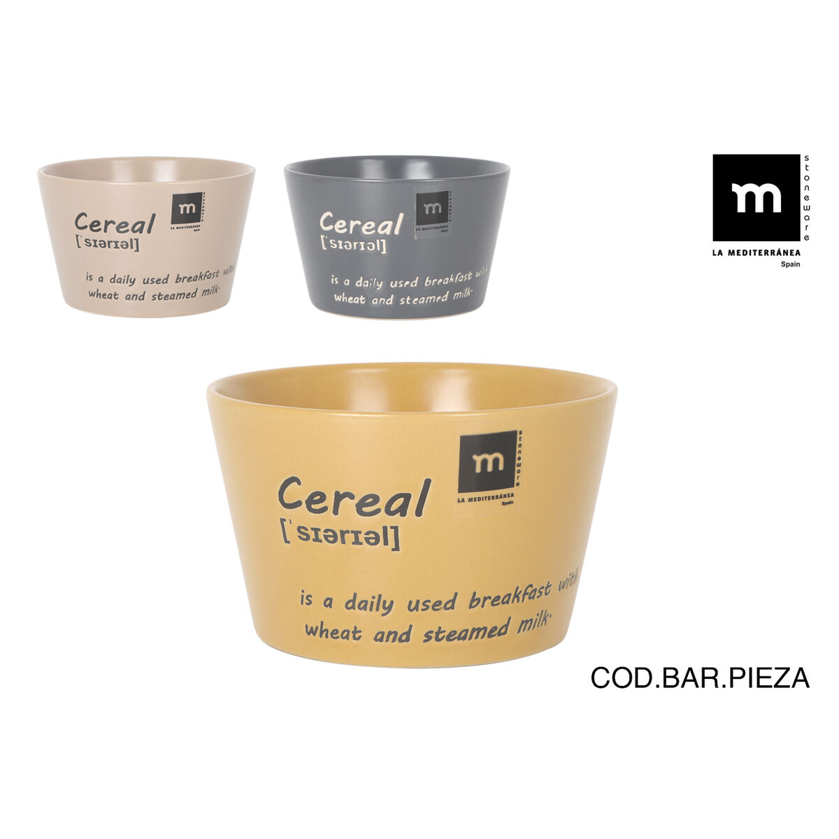 Taza La Mediterránea Salento (24 Unidades)