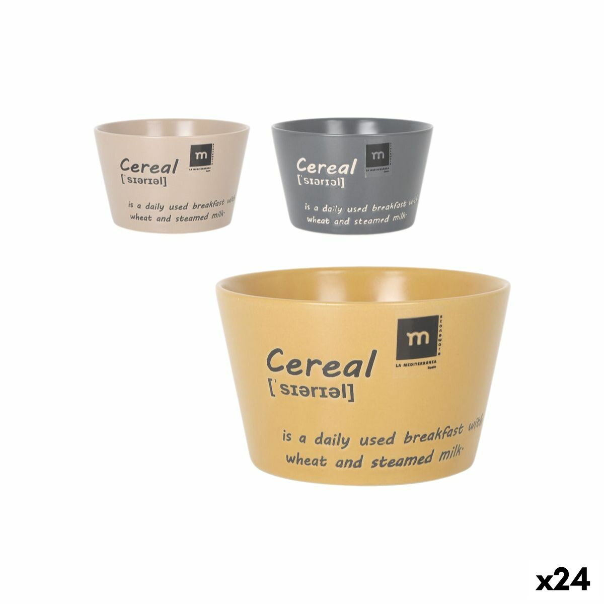 Taza La Mediterránea Salento (24 Unidades)