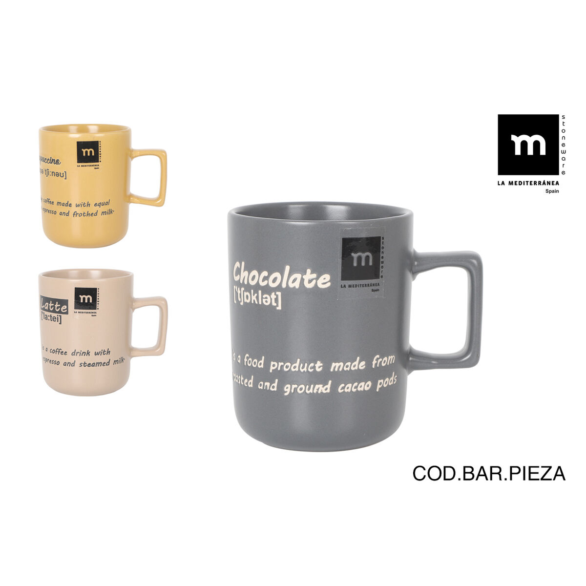 Taza La Mediterránea Salento (36 Unidades)