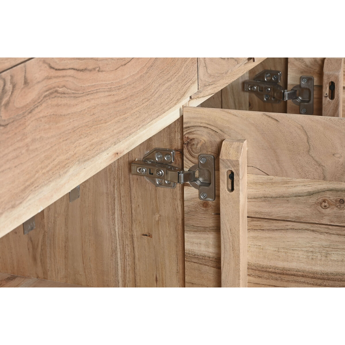 Aparador Home ESPRIT Natural Acacia Madera Reciclada 160 x 40 x 81 cm