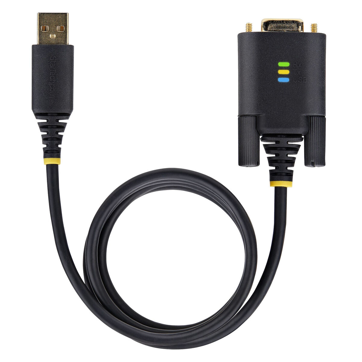 Cable USB Startech 1P3FFCB-USB-SERIAL Negro 1 m
