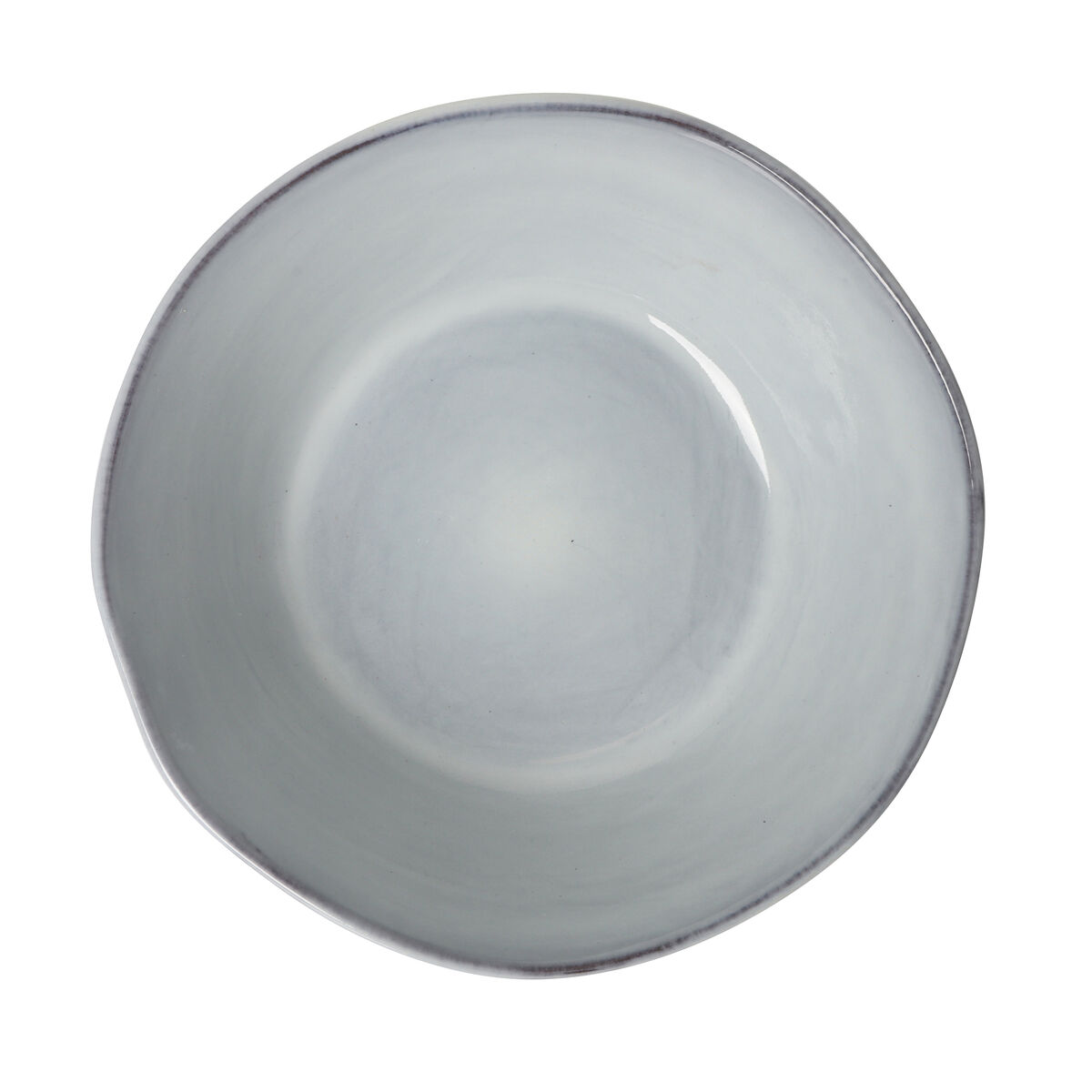 Plato Hondo La Mediterránea Black clay