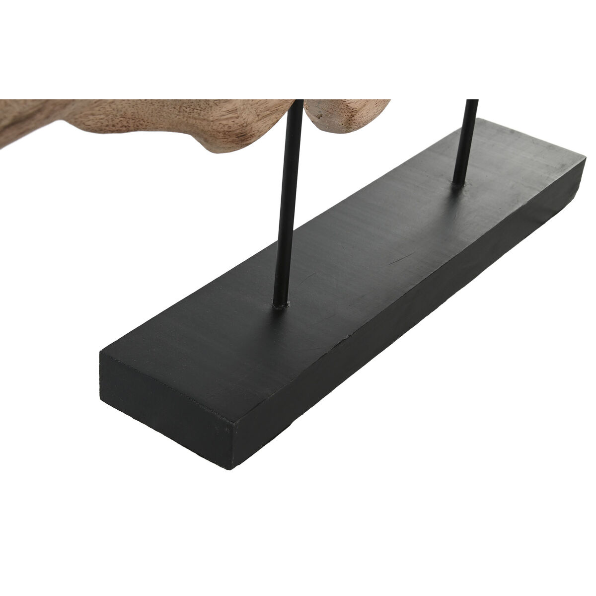 Figura Decorativa Home ESPRIT Negro Marrón claro Moderno 74 X 9 X 42 CM