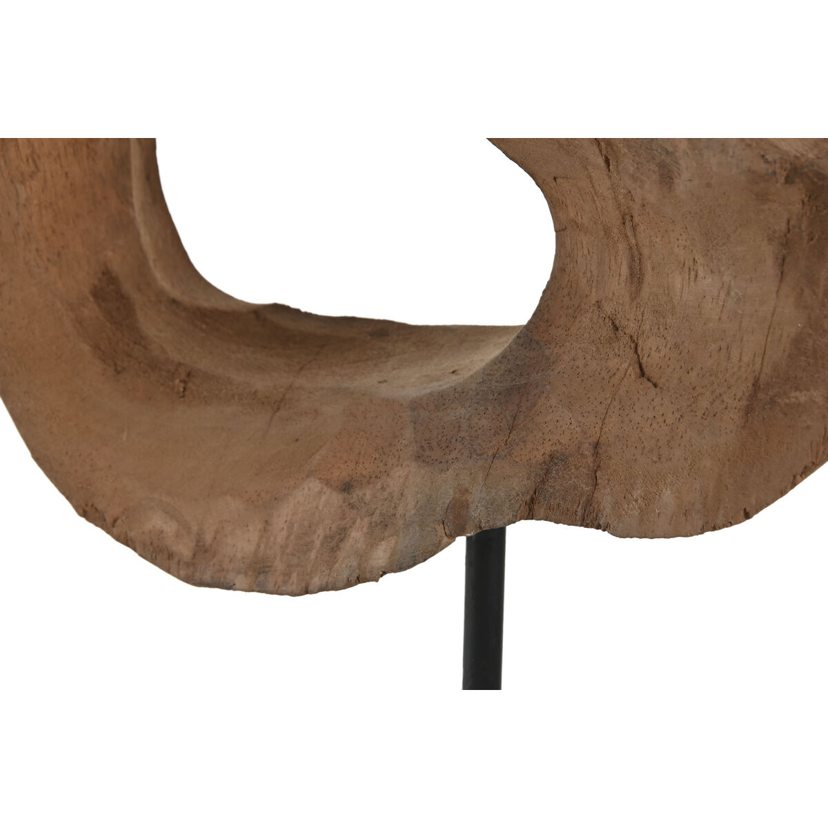 Figura Decorativa Home ESPRIT Marrón Negro Moderno 20 x 9 x 34 cm