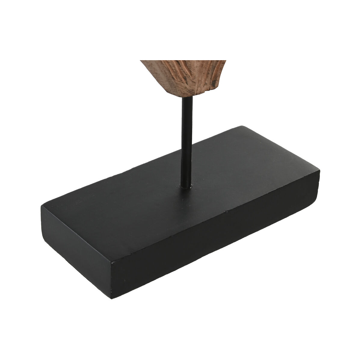 Figura Decorativa Home ESPRIT Marrón Negro Moderno 40 x 9 x 40 cm
