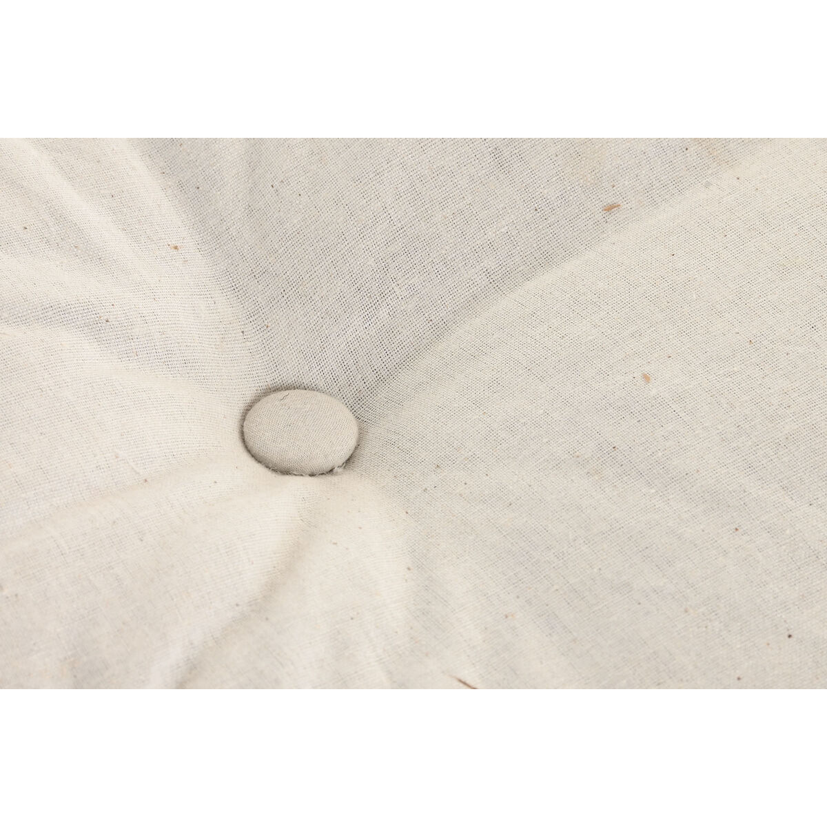 Cama para mascota Home ESPRIT Blanco Natural Fibra natural 55 X 45 X 18 CM