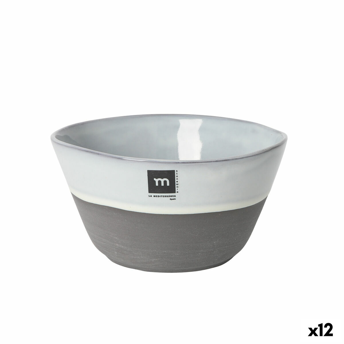 Bol La Mediterránea Black clay
