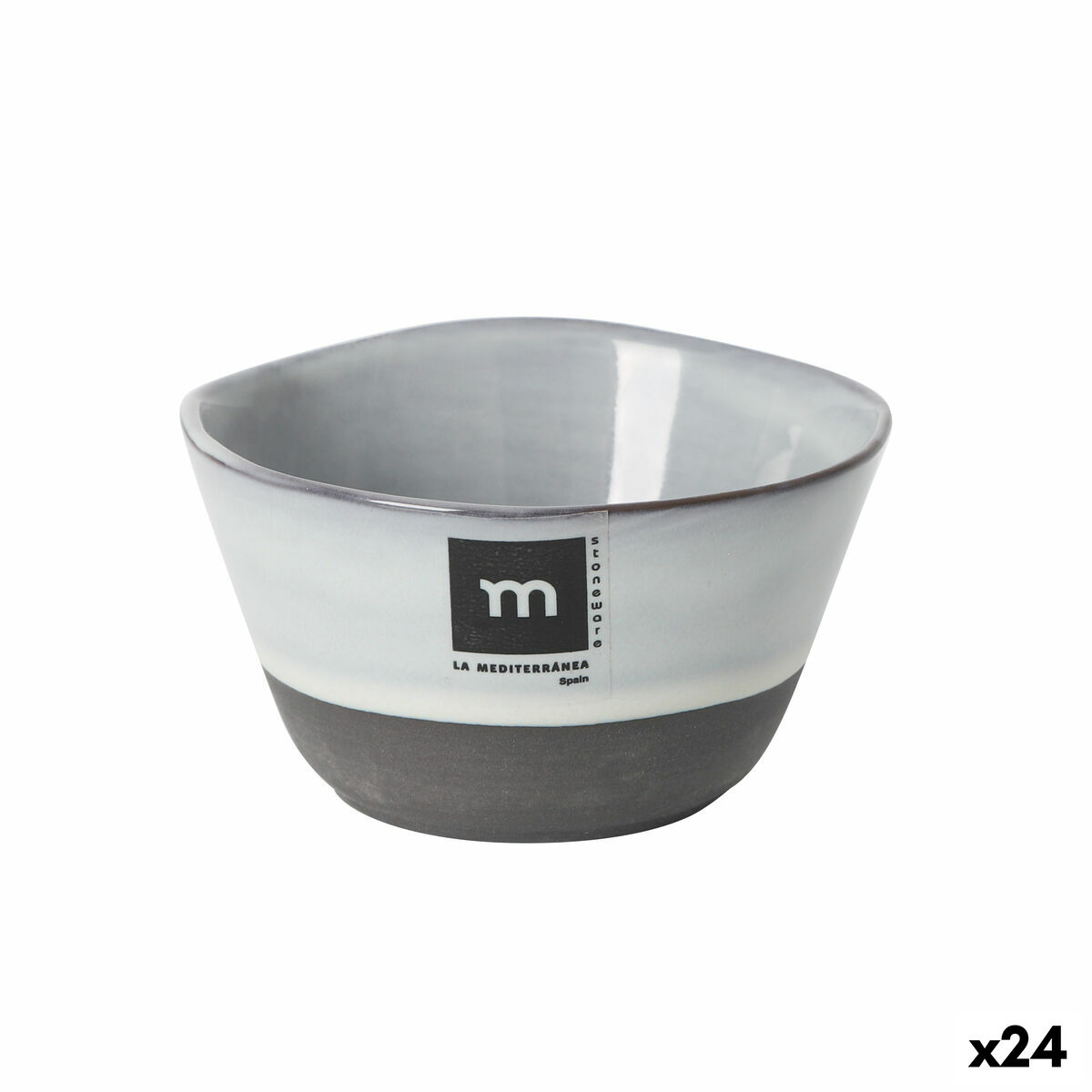 Bol La Mediterránea Black clay