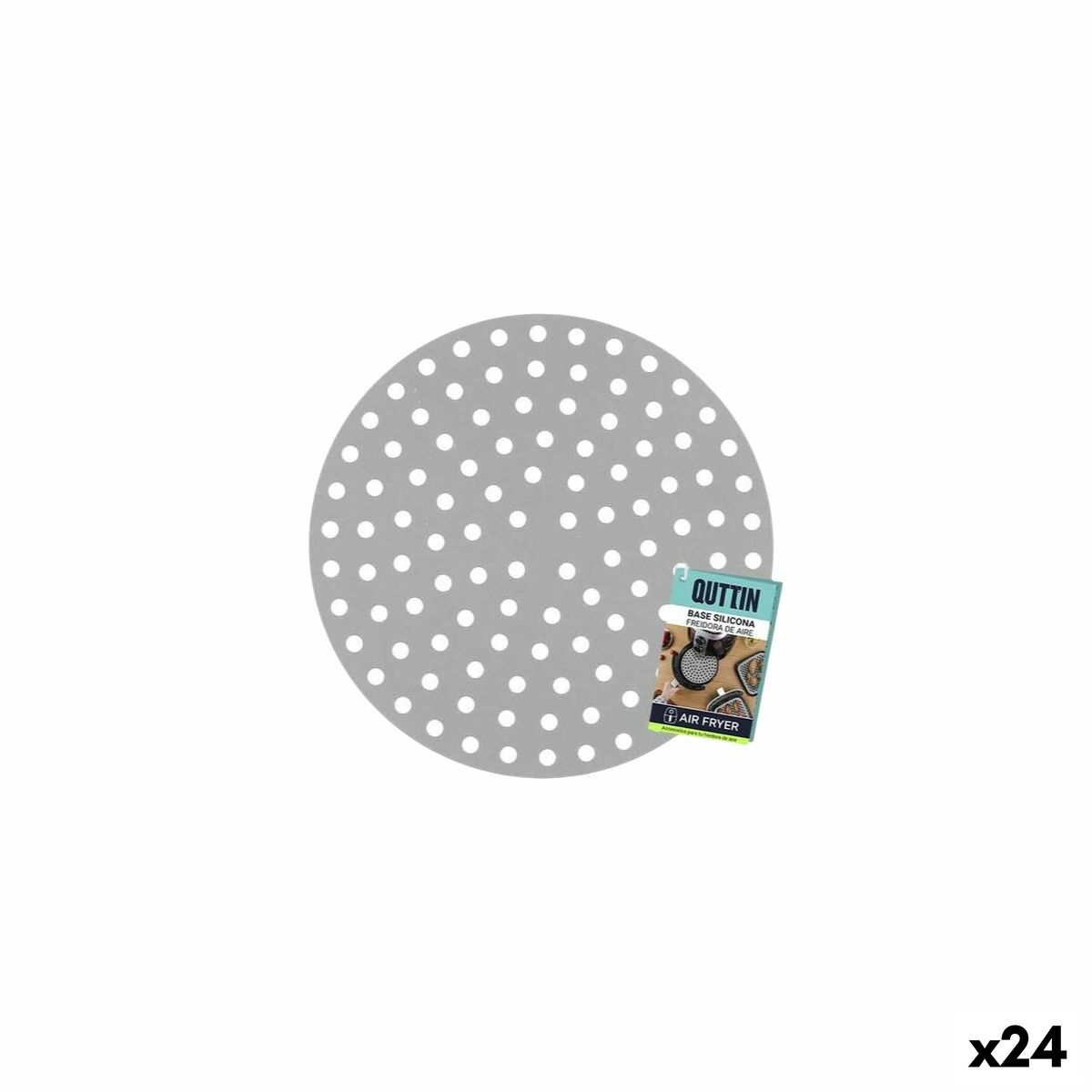 Bandeja reutilizable de silicona para Freidora de aire Quttin