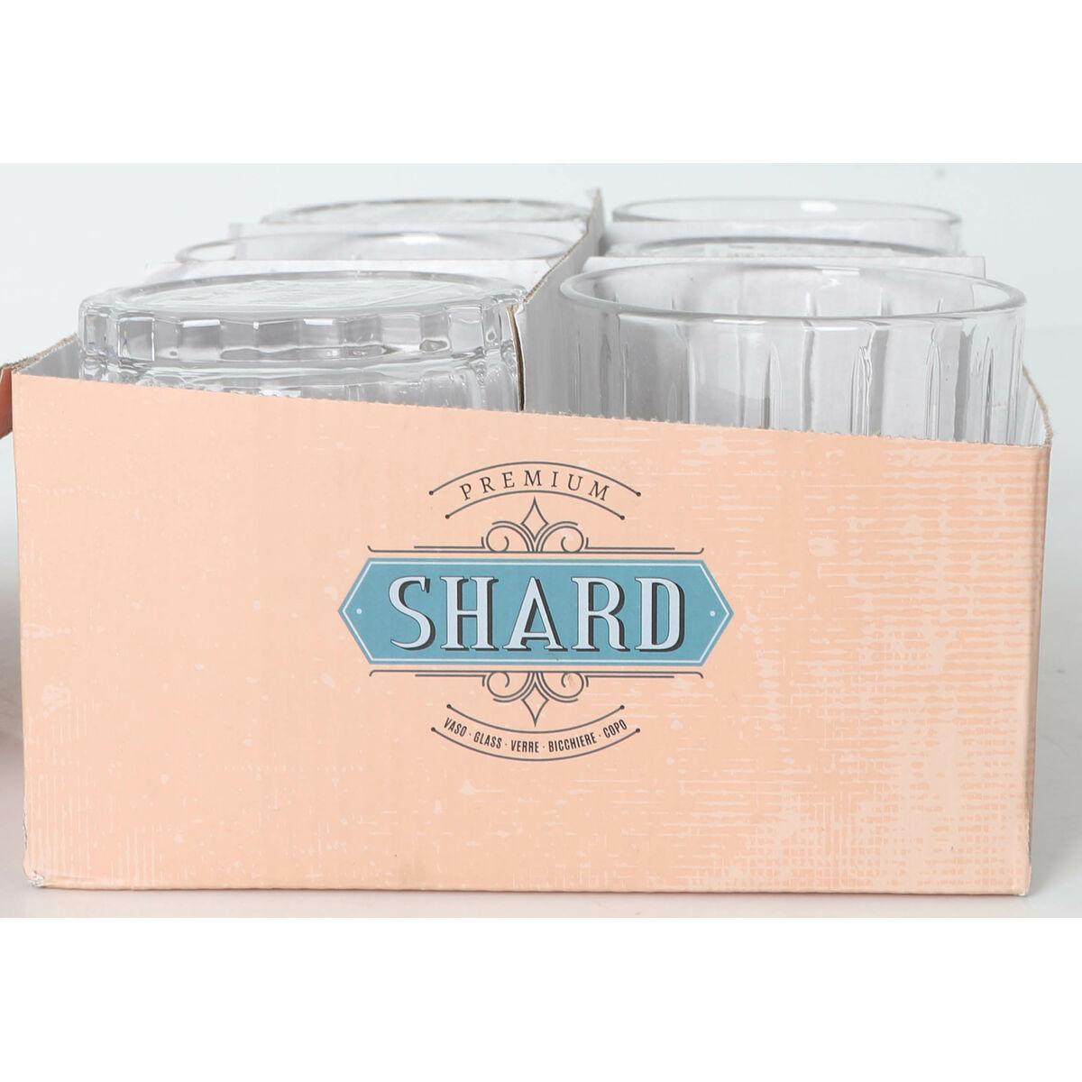 Vaso de agua La Mediterránea Shard (48 Unidades)