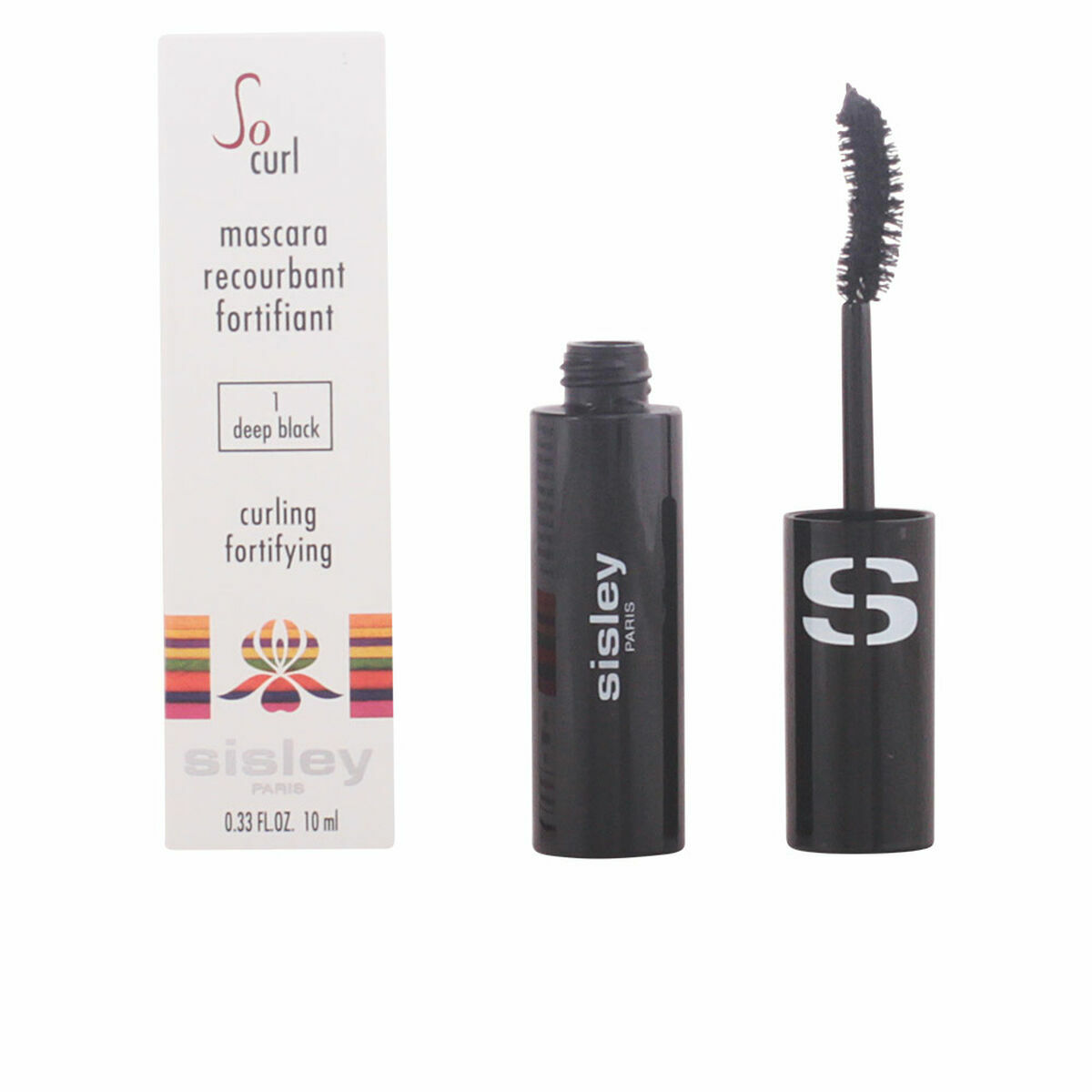 Máscara de Pestañas Sisley Deep Black 10 ml Negro Deep Black