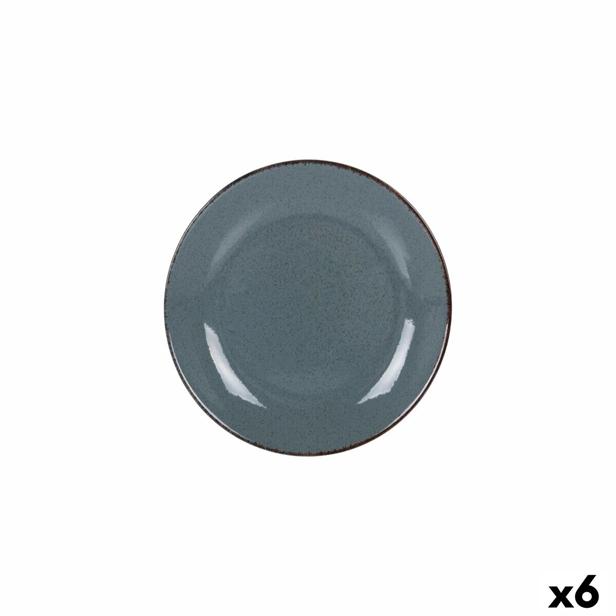 Plato de Postre Santa Clara Salvora Azul (6 Unidades)