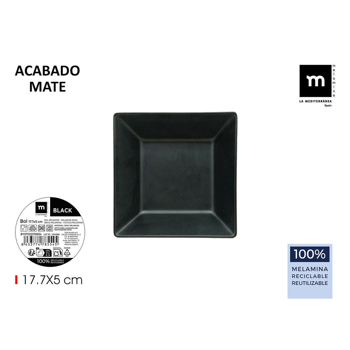 Bandeja La Mediterránea (12 Unidades)