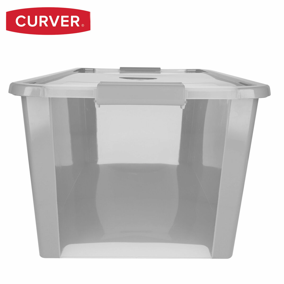Caja de Almacenaje Curver Gris Plástico 40 L 55 x 28 x 35 cm (5 Unidades)