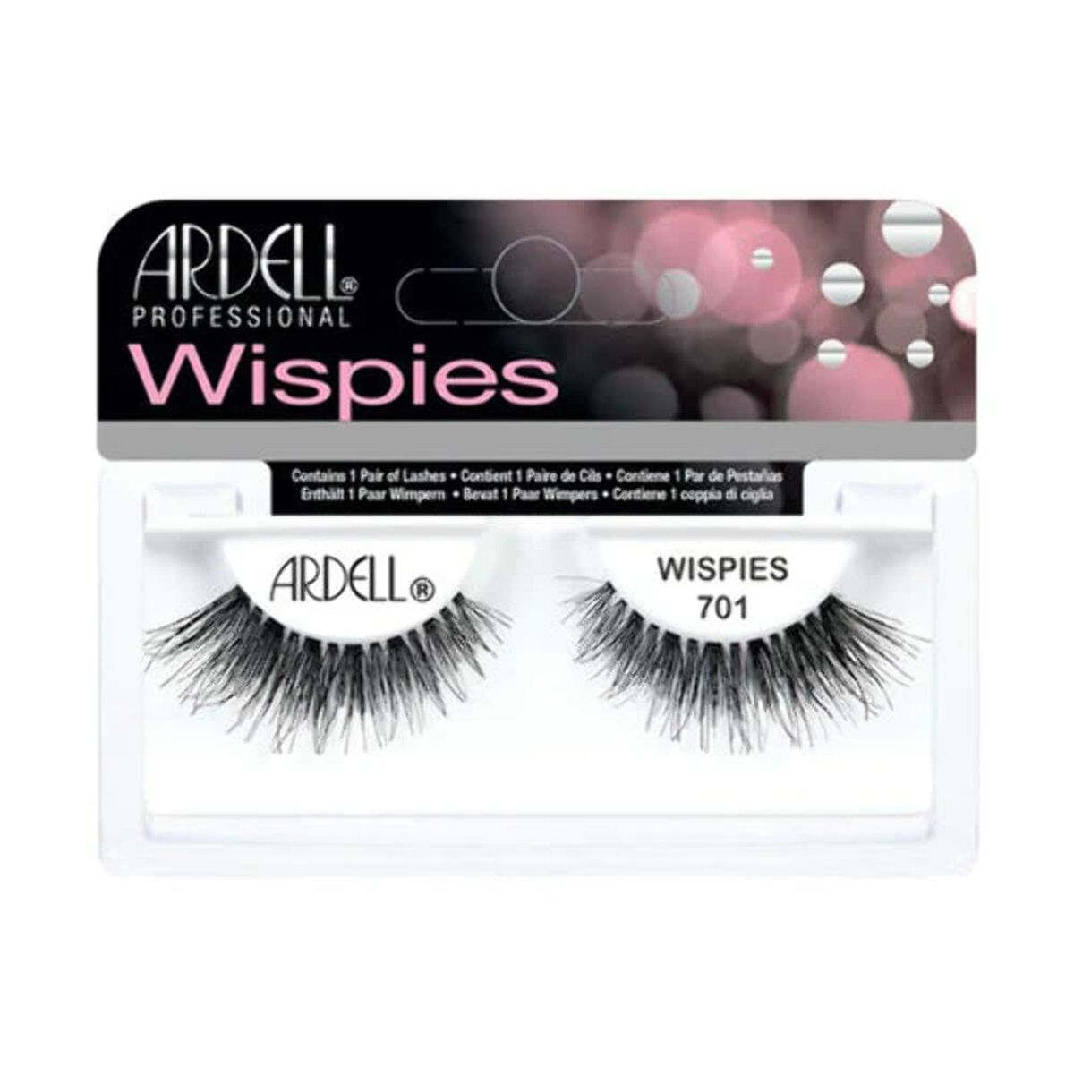Pestañas Postizas Ardell Wispies 701 Negro