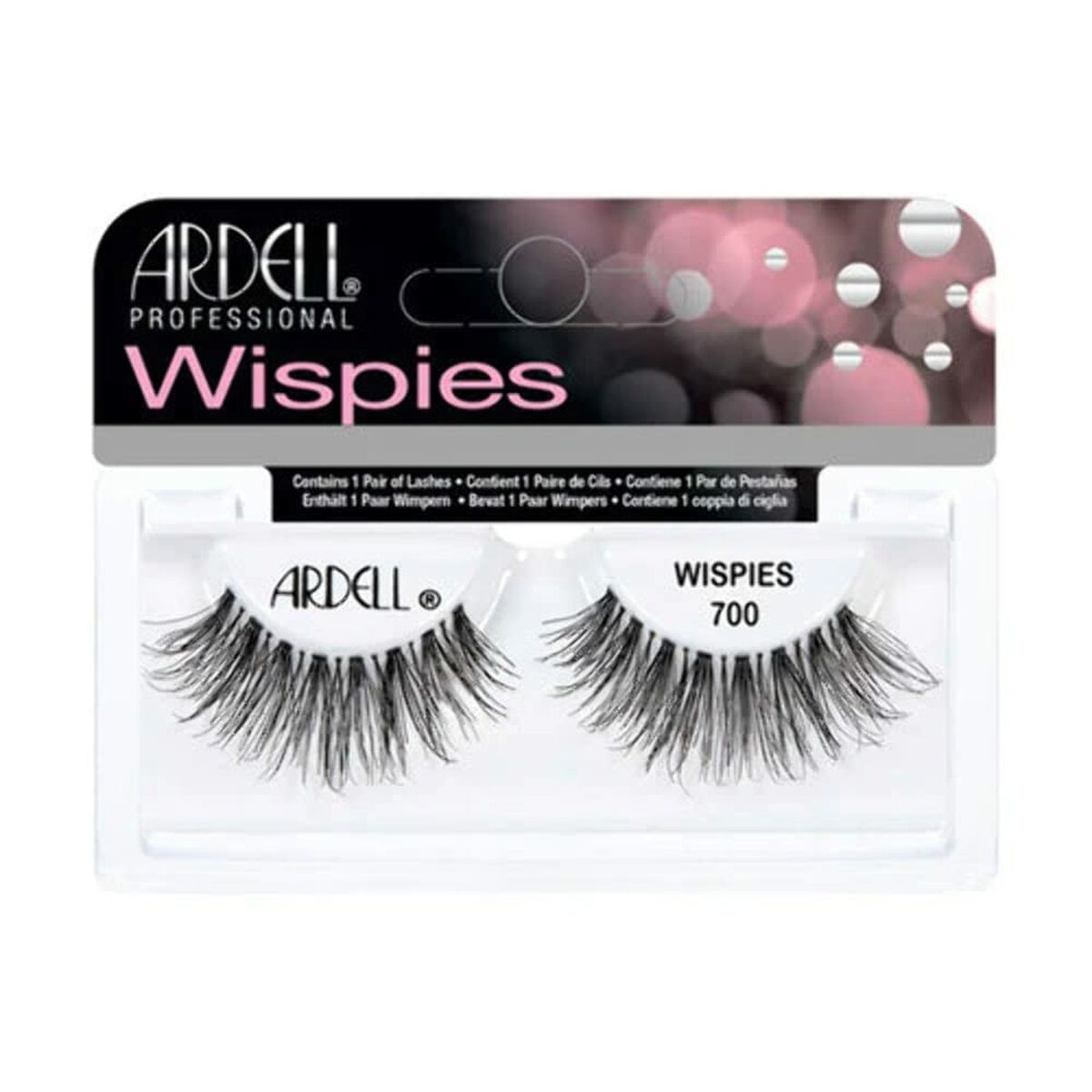 Pestañas Postizas Ardell Wispies 701 Negro