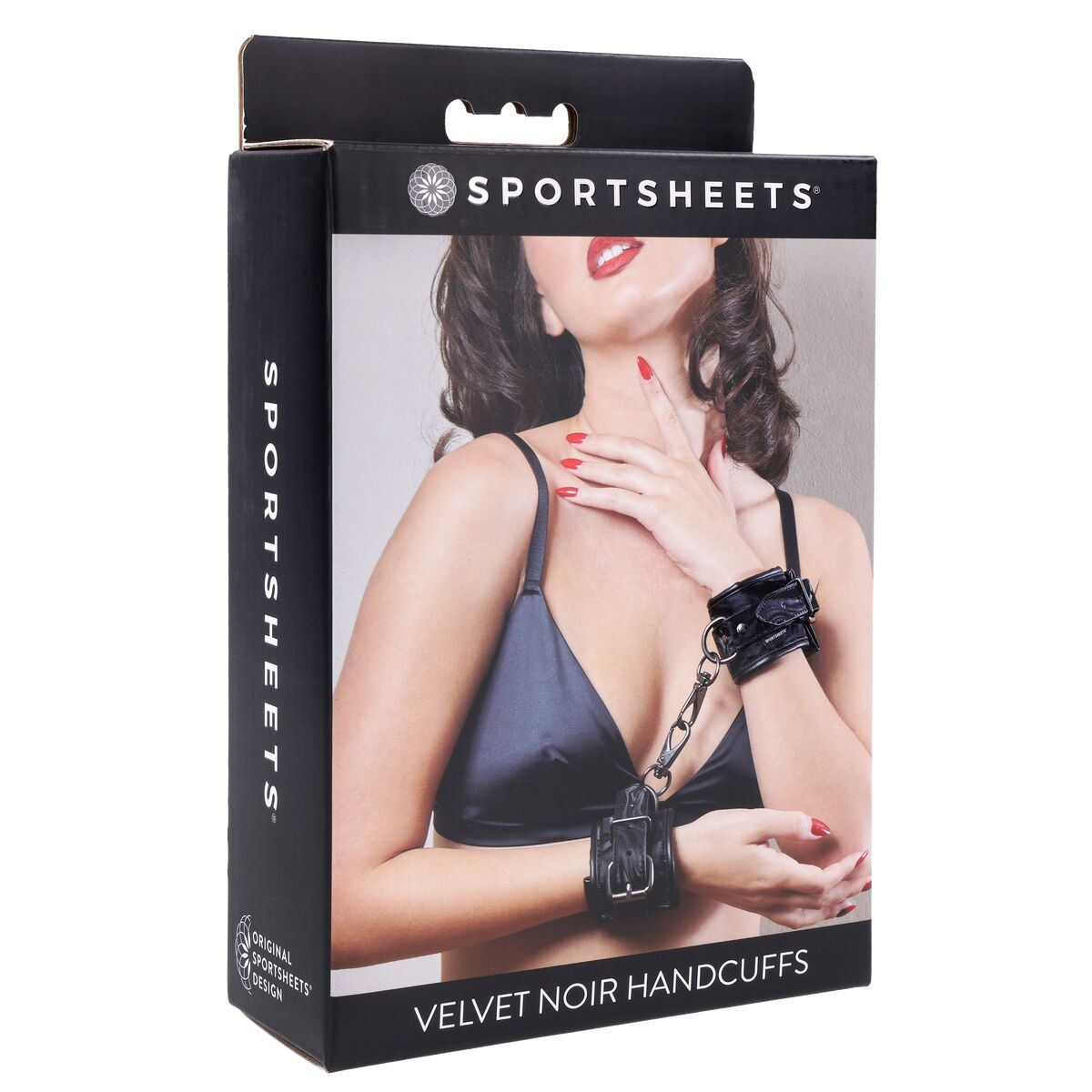 Esposas Sportsheets Velvet Noir Negro