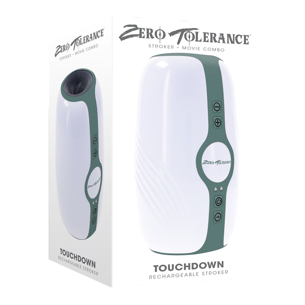 Masturbador Masculino Evolved Zero Tolerance Blanco