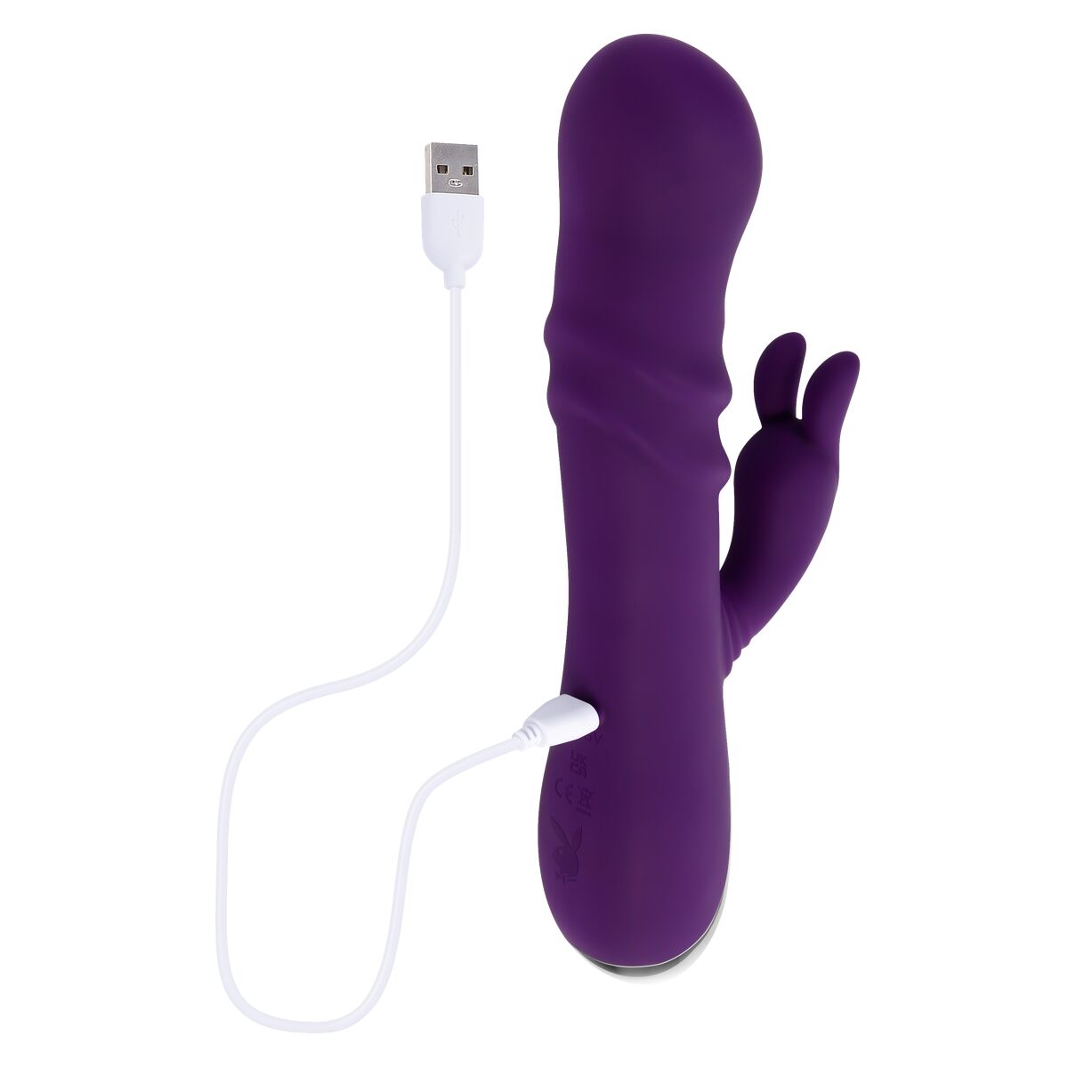 Vibrador Doble Estimulación Evolved Playboy Morado Púrpura