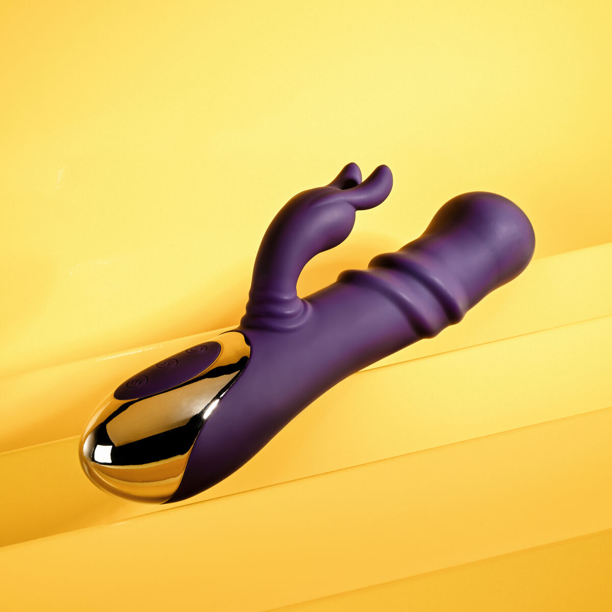 Vibrador Doble Estimulación Evolved Playboy Morado Púrpura