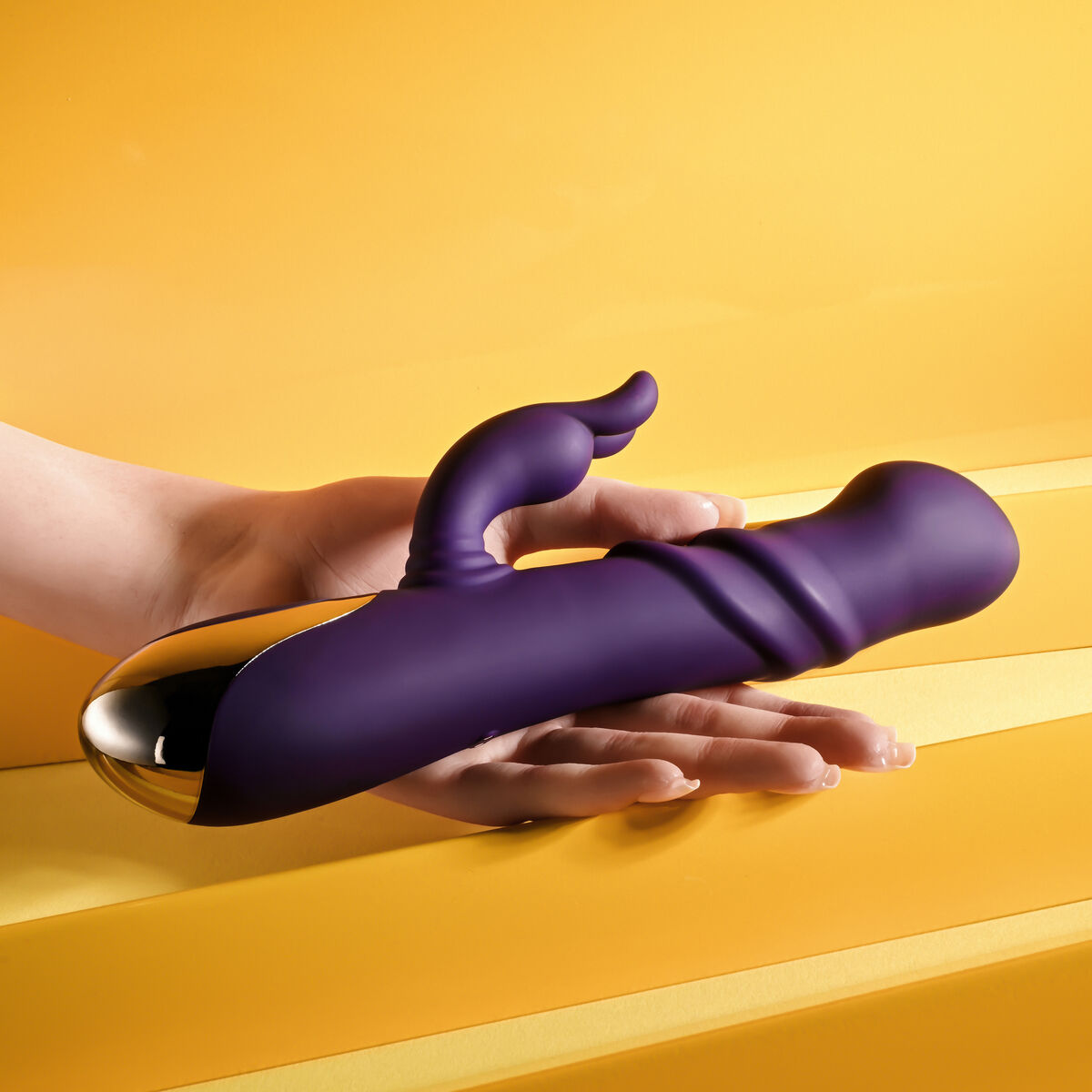 Vibrador Doble Estimulación Evolved Playboy Morado Púrpura