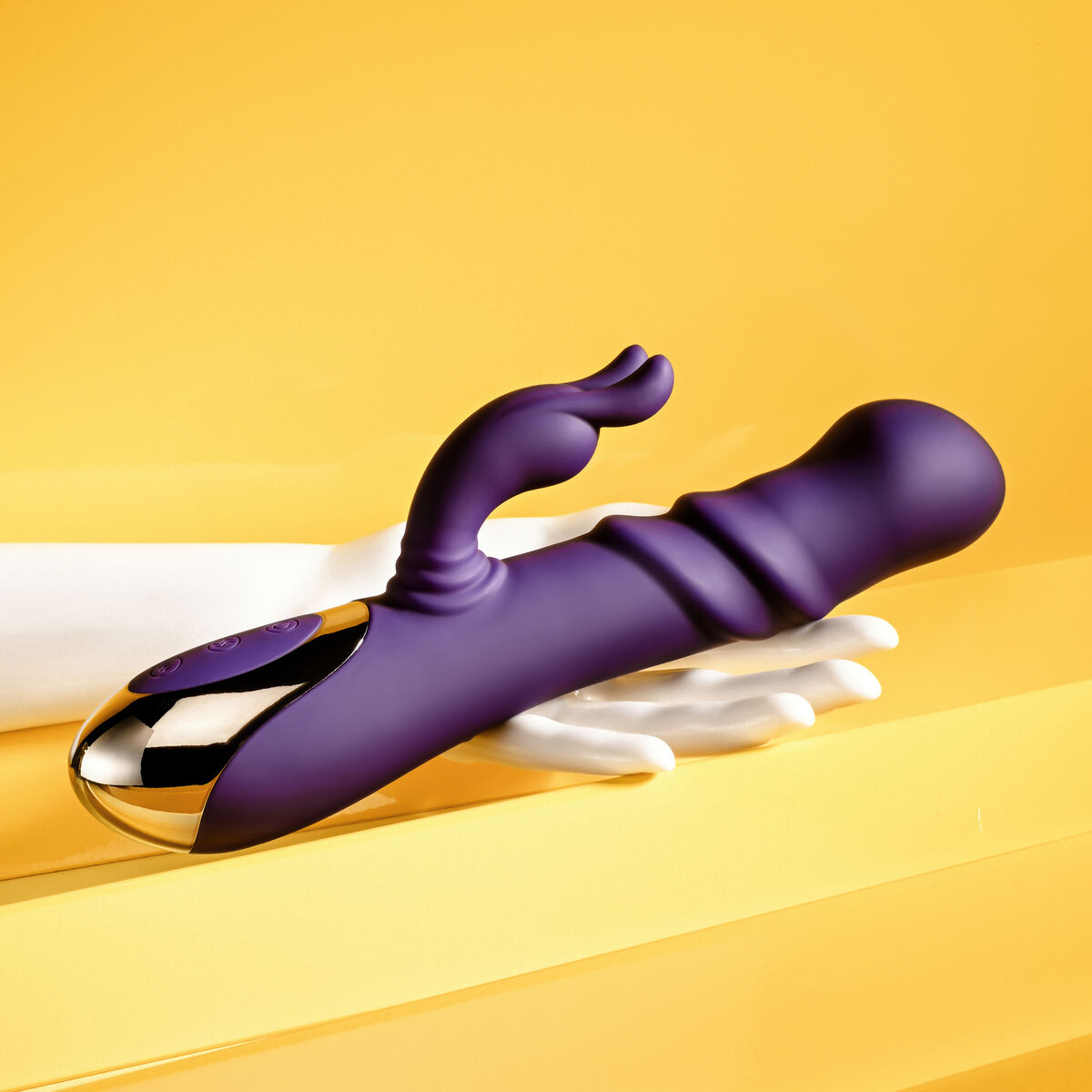 Vibrador Doble Estimulación Evolved Playboy Morado Púrpura