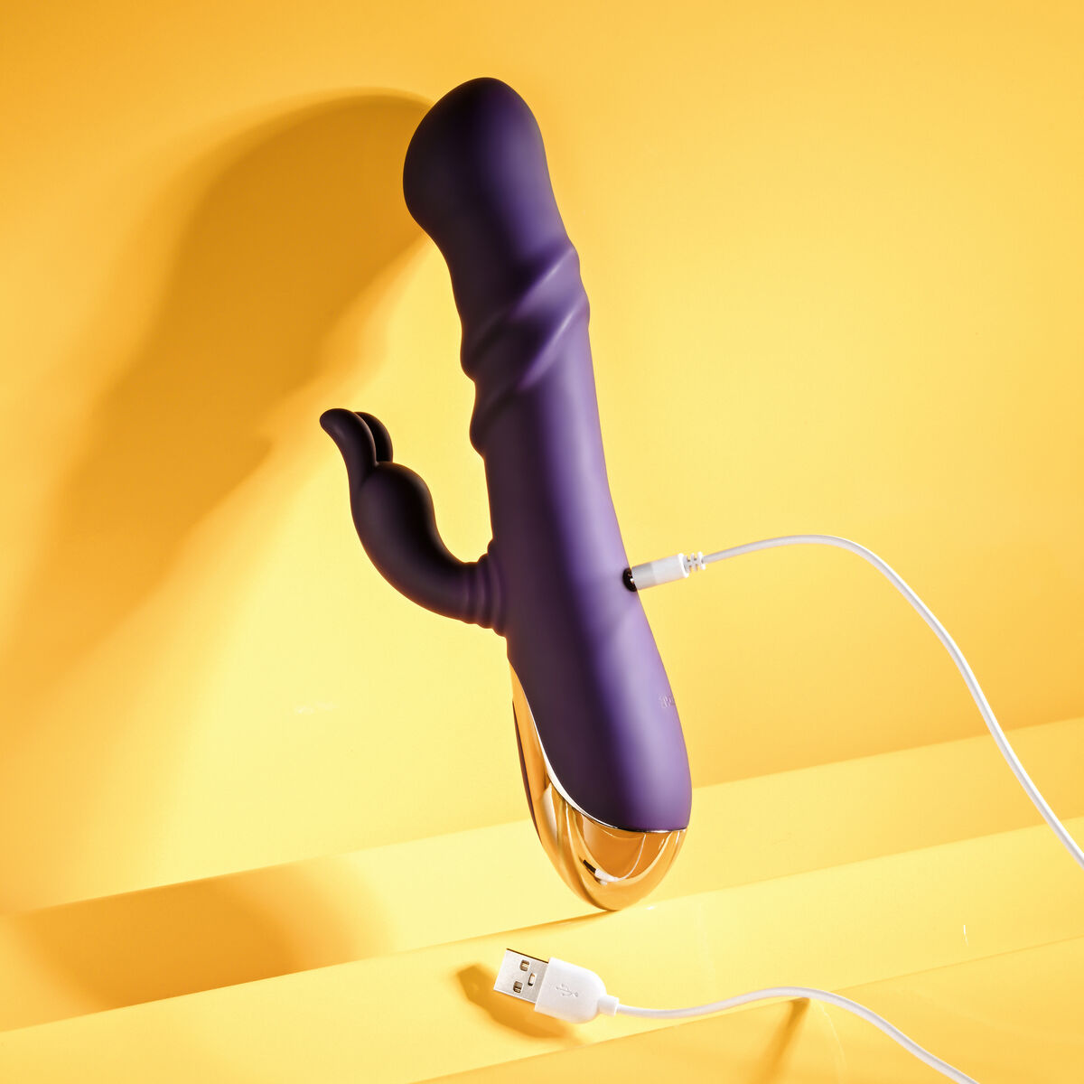 Vibrador Doble Estimulación Evolved Playboy Morado Púrpura