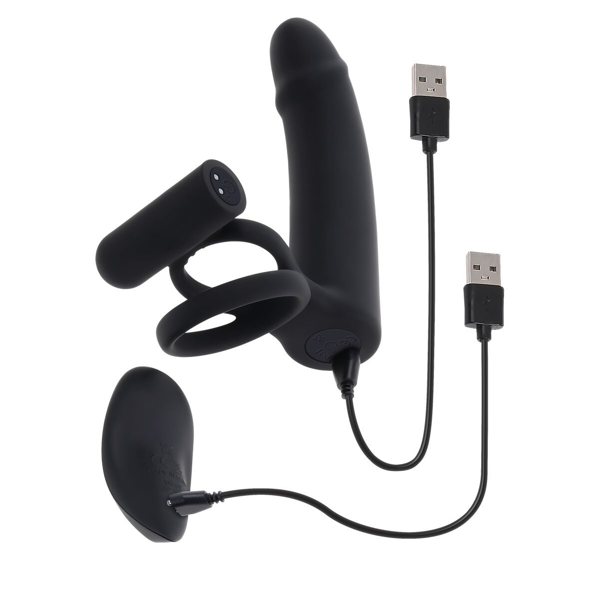 Funda para pene Evolved Gender X black Ø 3,8 cm