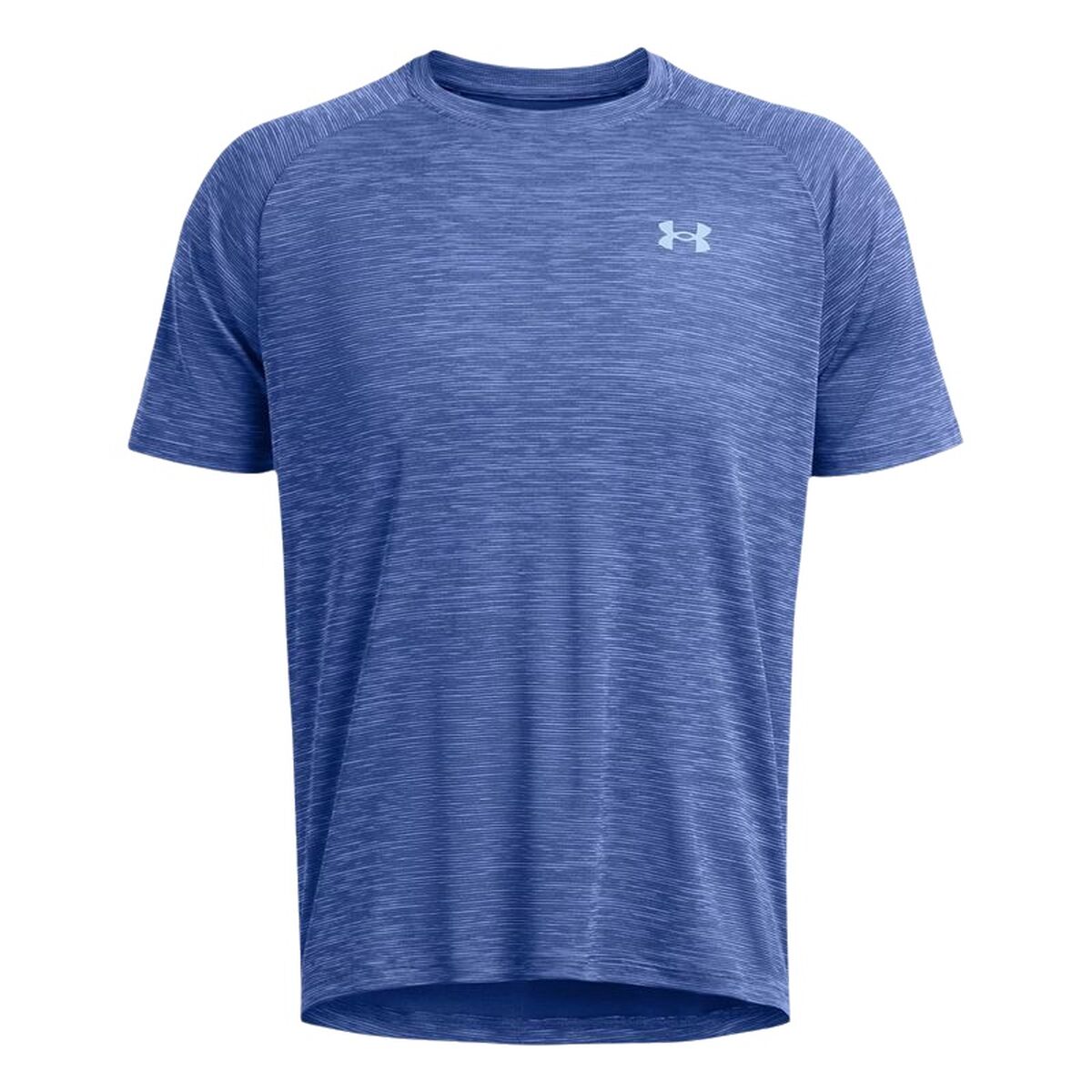 Camiseta de Manga Corta Hombre Under Armour Tech Textured Ss Azul oscuro