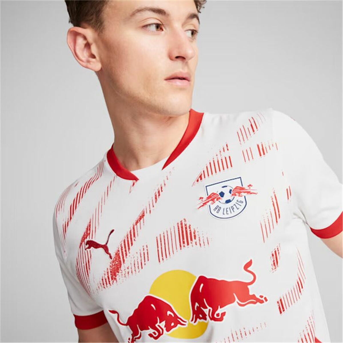 Camiseta de Fútbol de Manga Corta Hombre Puma Rb Leipzig Replica