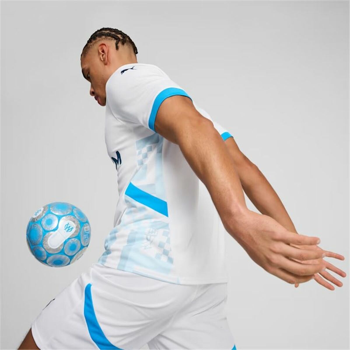 Camiseta de Fútbol de Manga Corta Hombre Puma Olympique de Marseille Home 24/25