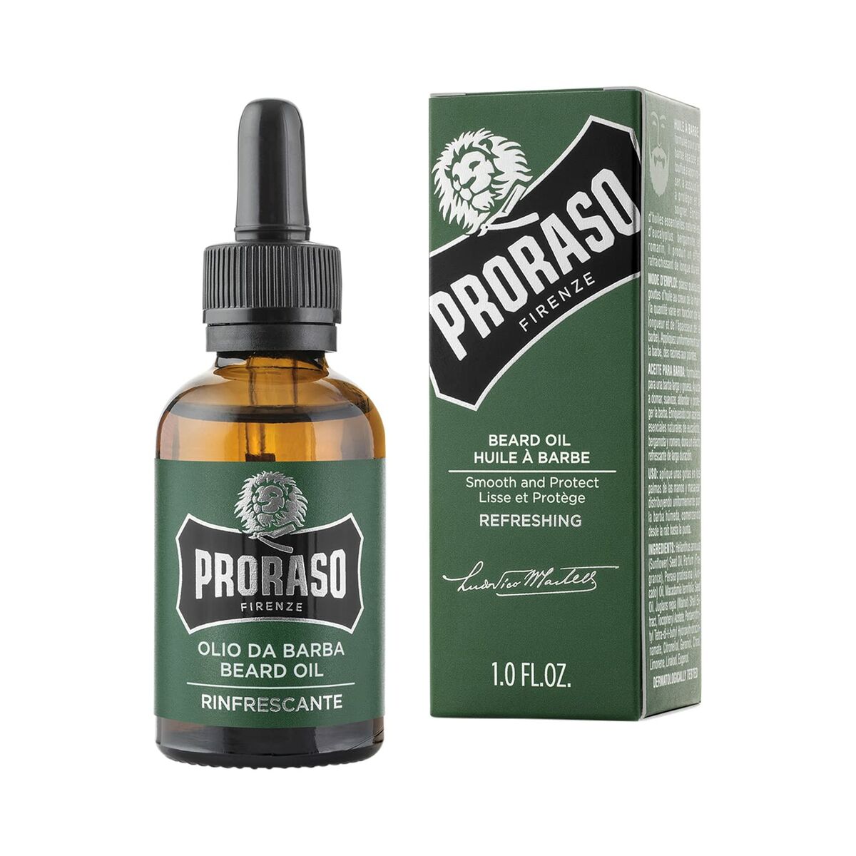 Aceite para la Barba Proraso Beard Oil Refresh 30 ml Refrescante