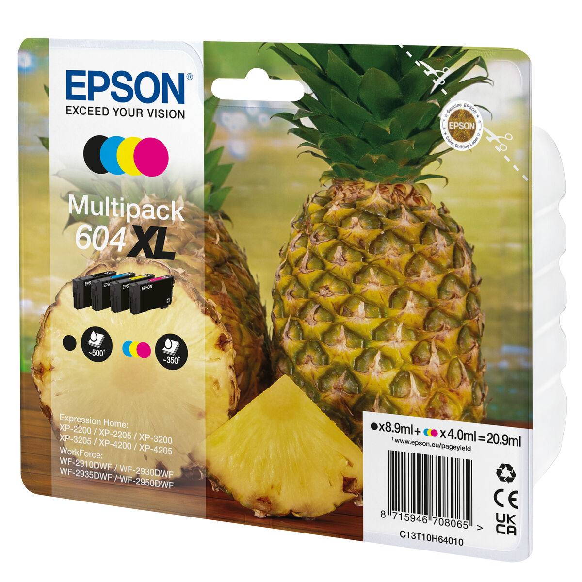 Cartucho de Tinta Original Epson 604XL Negro
