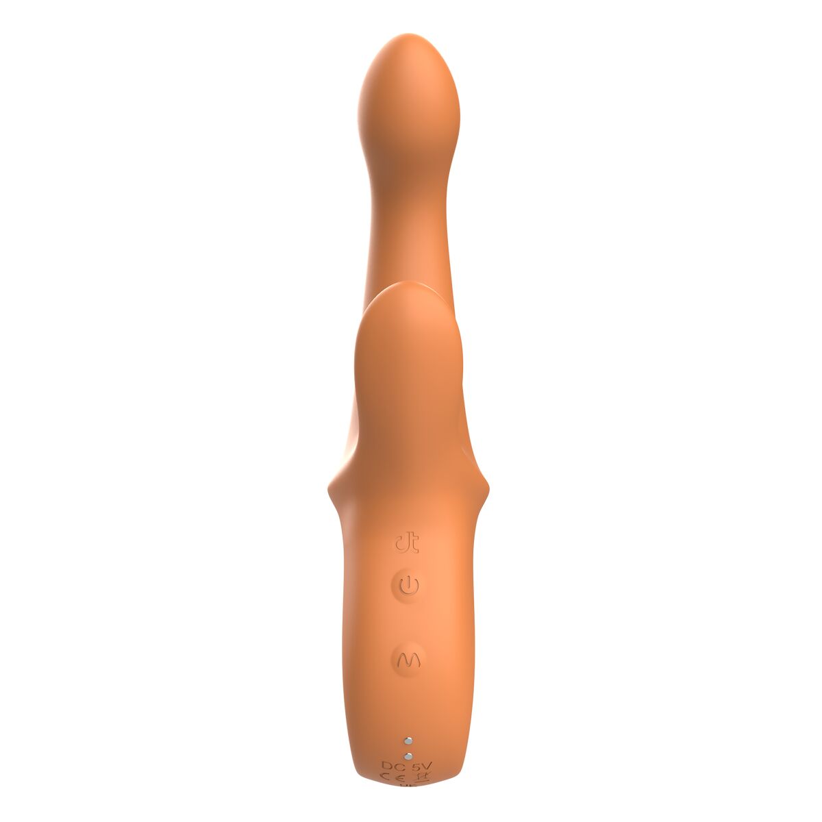 Vibrador Doble Estimulación Dream Toys Glam Naranja