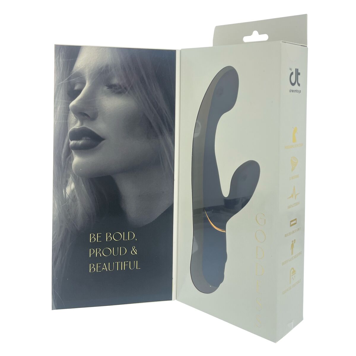 Vibrador Doble Estimulación Dream Toys Goddess Collection Azul