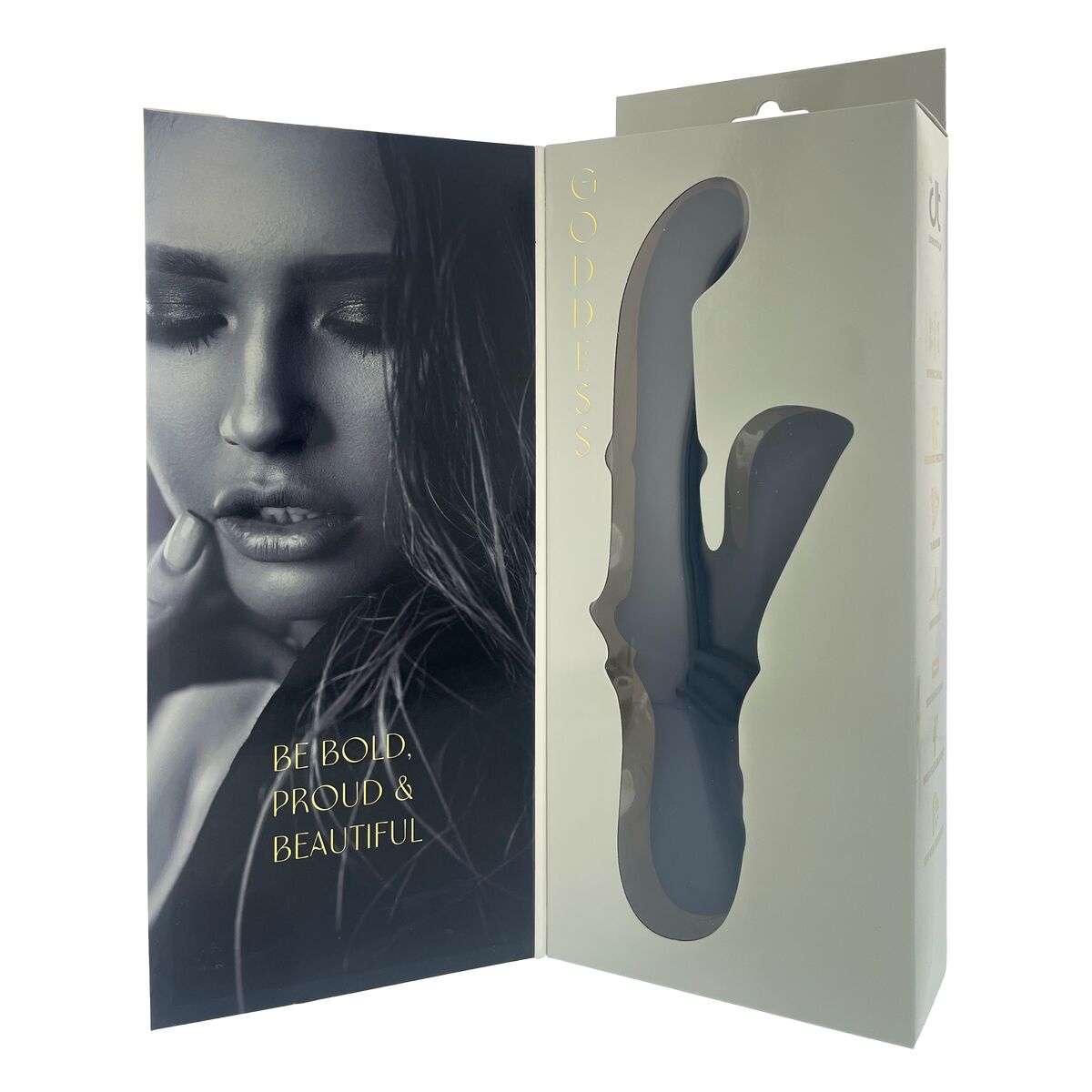 Vibrador Doble Estimulación Dream Toys Goddess Collection Azul