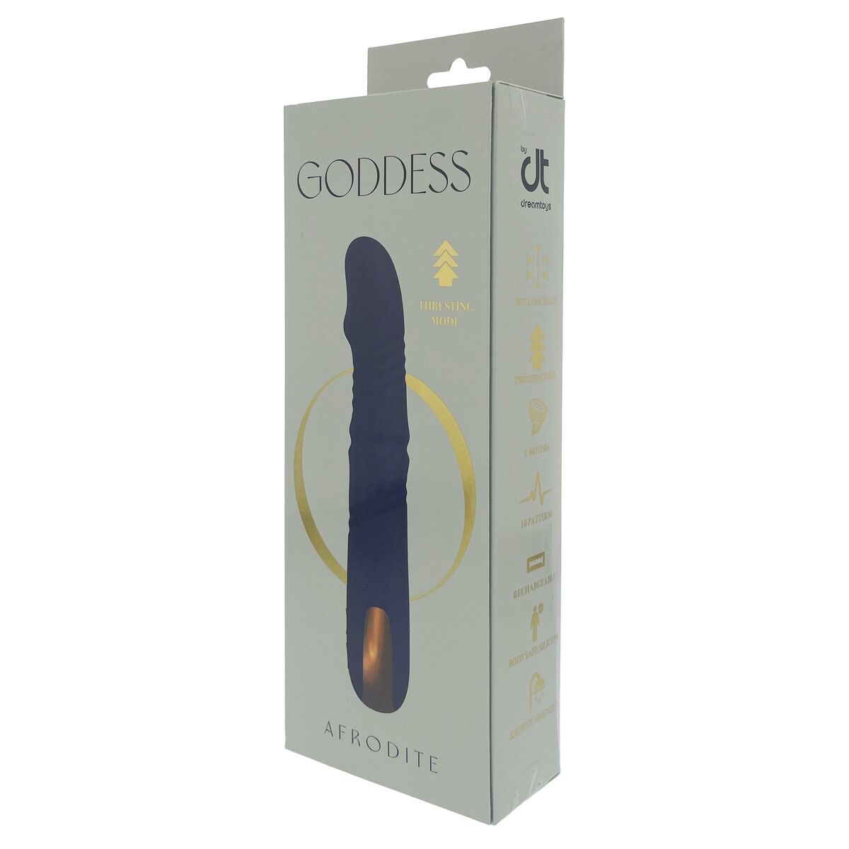 Vibrador Dream Toys Goddess Collection Azul