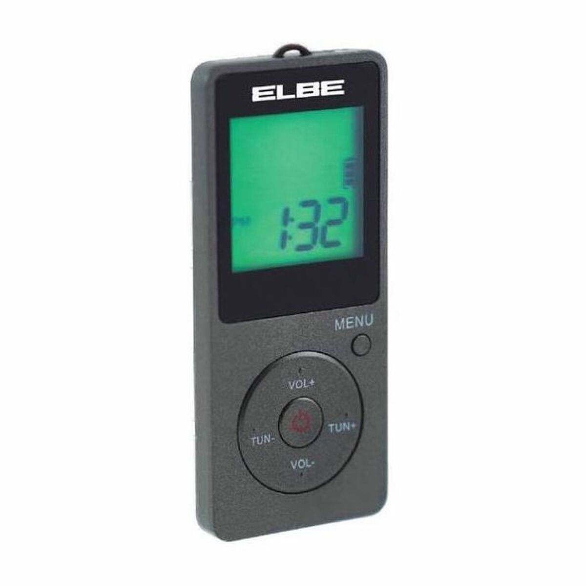 Radio Portátil ELBE RF-95 Gris oscuro Deportiva AM/FM