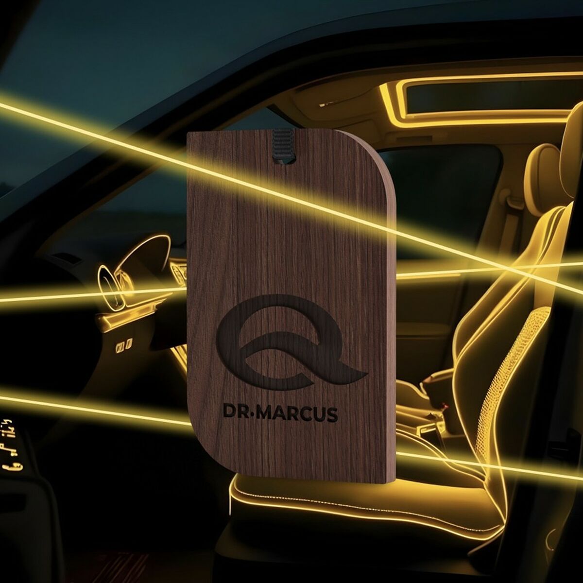 Ambientador para Coche Dr Marcus Classic Océano Madera Colgante