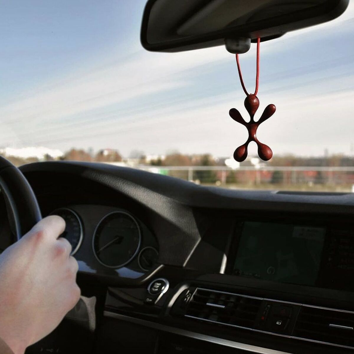 Ambientador para Coche Dr Marcus Lucky Top Madera de cedro Plástico Fragancia Colgante (12 Unidades)