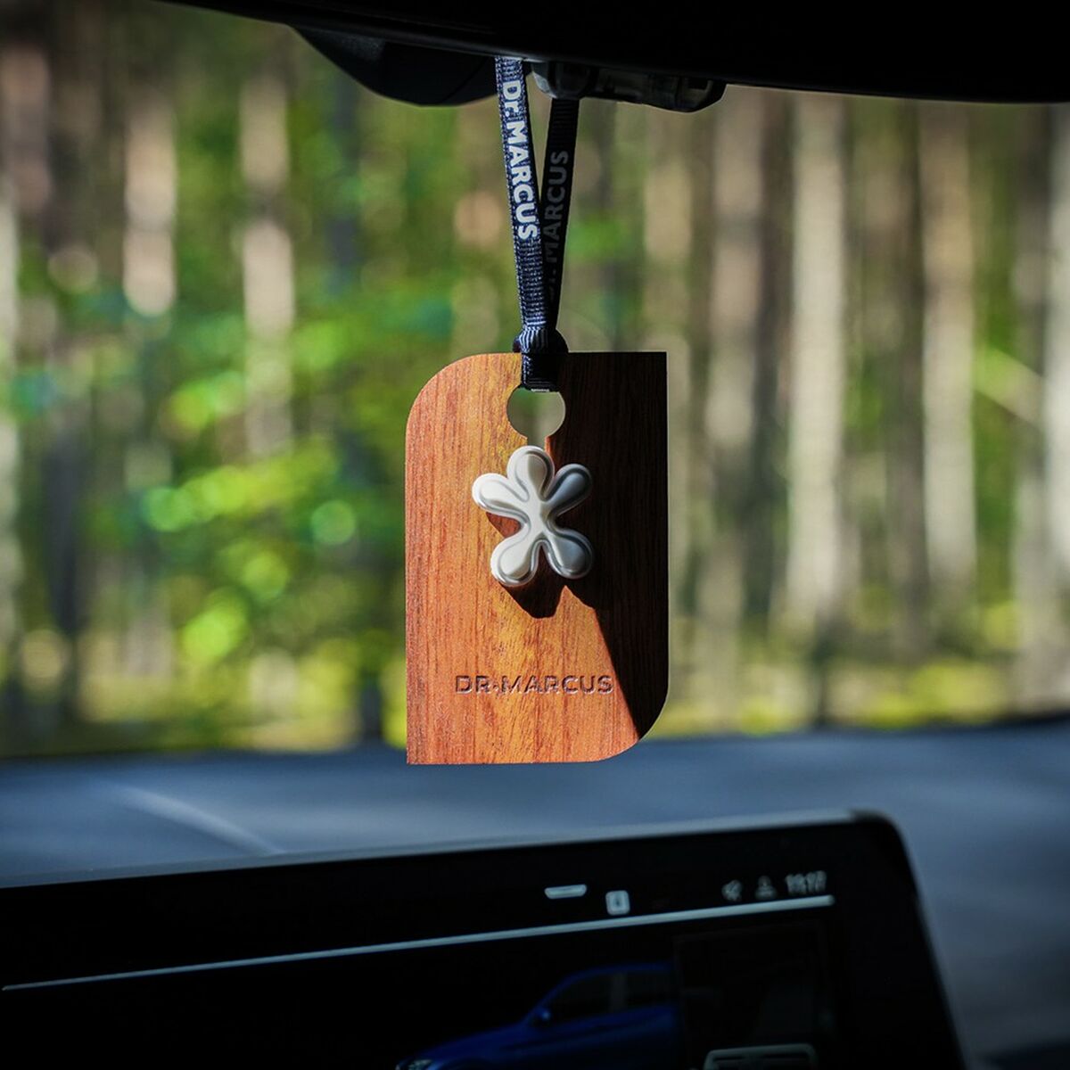 Ambientador para Coche Dr Marcus Lucky Wild Fusion Poliéster Madera Fragancia Colgante