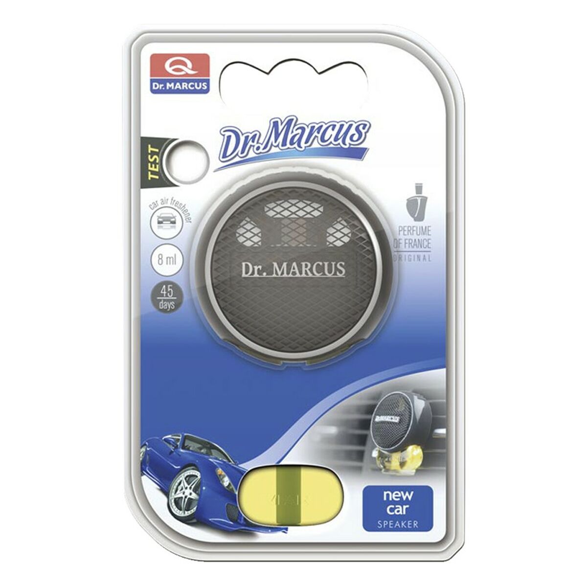 Ambientador para Coche Dr Marcus Speaker Coche Nuevo 8 ml Plástico 12 Piezas (8 Unidades)