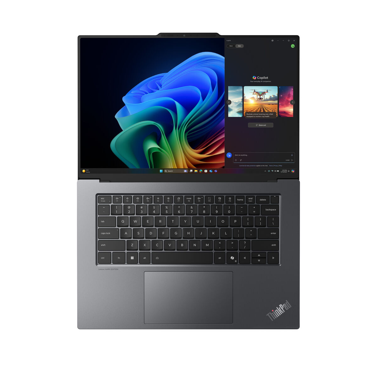 Laptop Lenovo 21Q6001FSP 15,3" (15,3") Intel Core Ultra 7 258V (Intel Core Ultra 7 258V) 1 TB SSD (1 TB SSD) Qwerty Español (Qwe