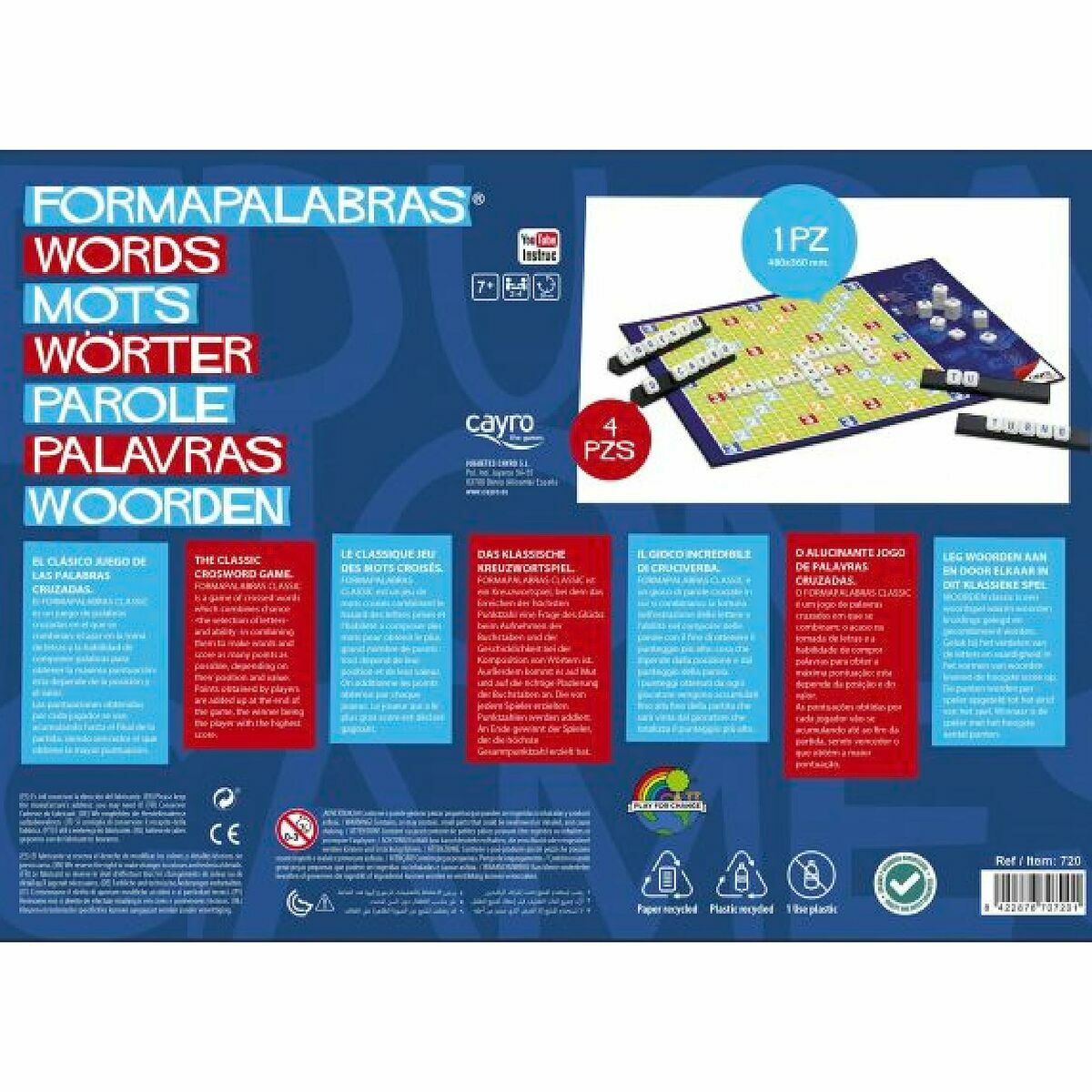 Juego de habilidad Cayro