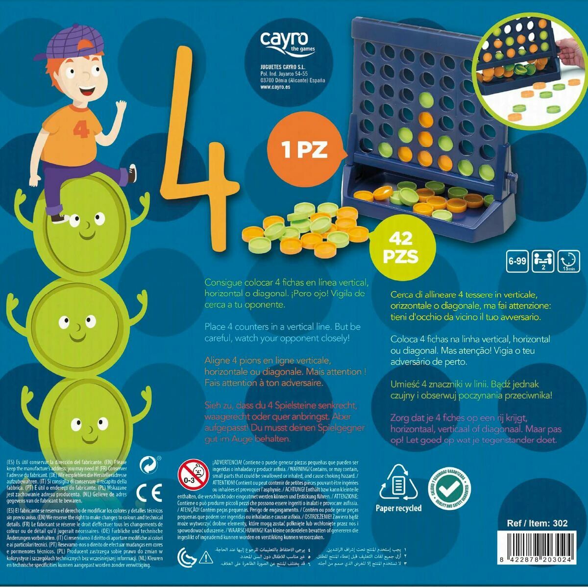 Juego de Mesa Cayro Multicolor ES