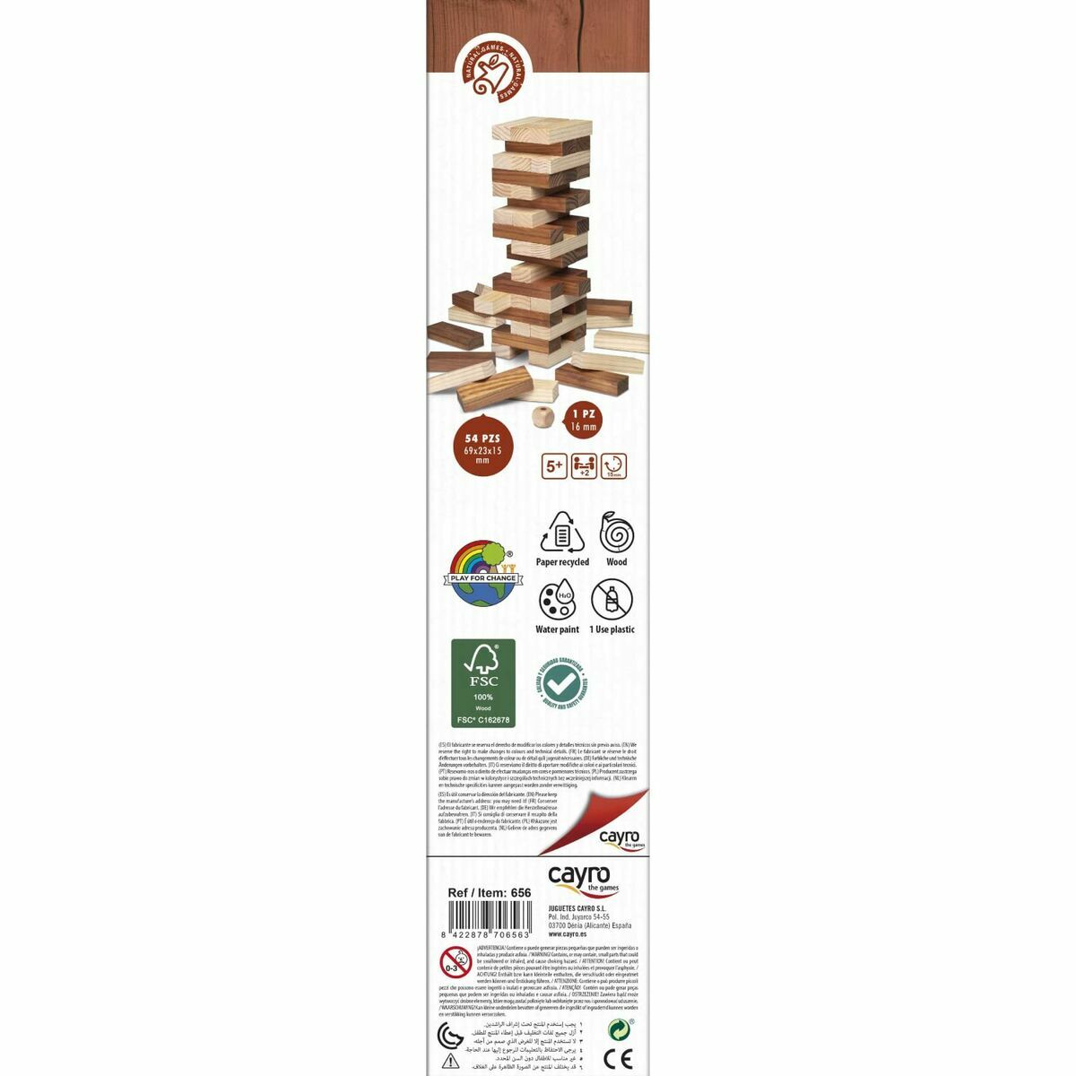 Juego de habilidad Cayro Multicolor