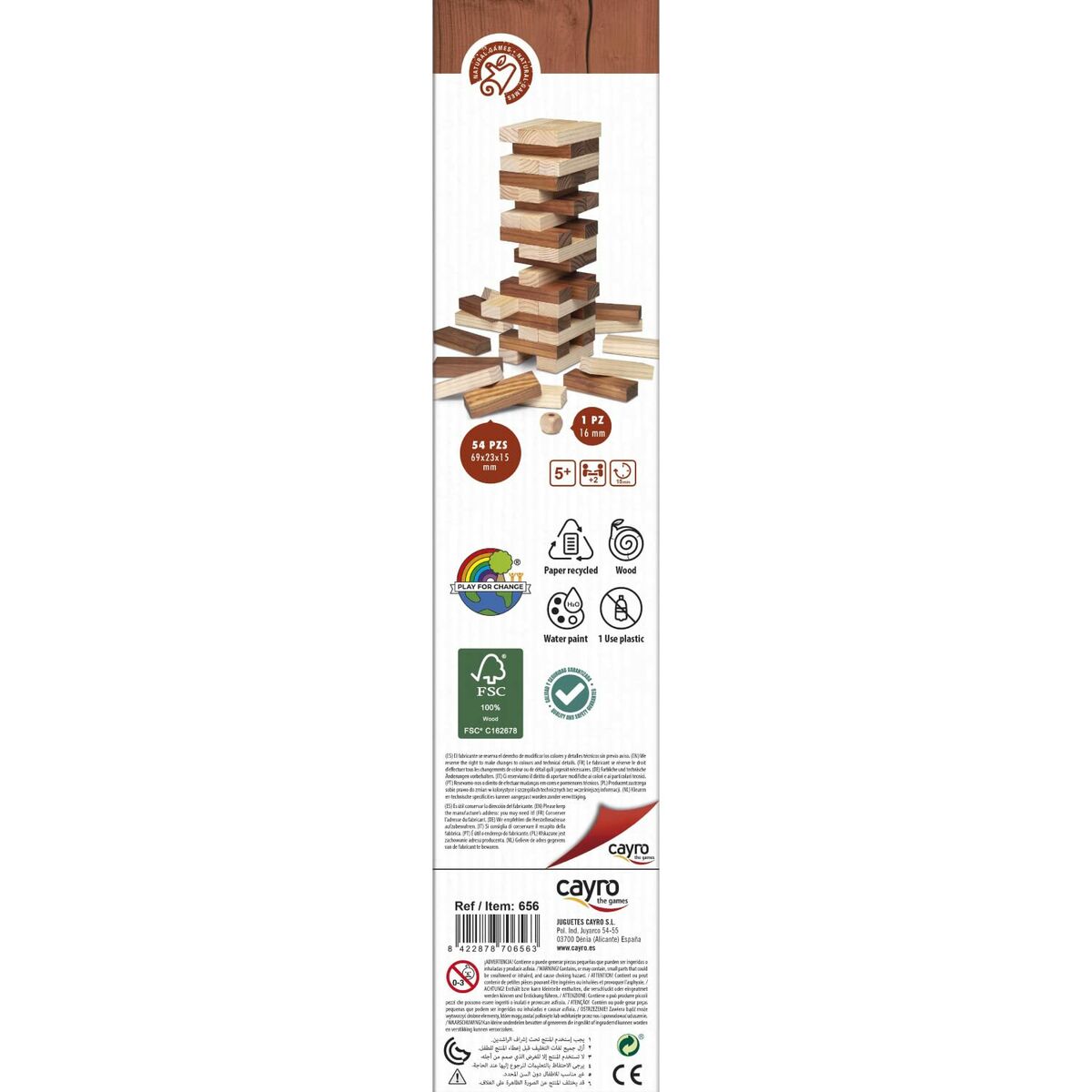 Juego de habilidad Cayro Multicolor