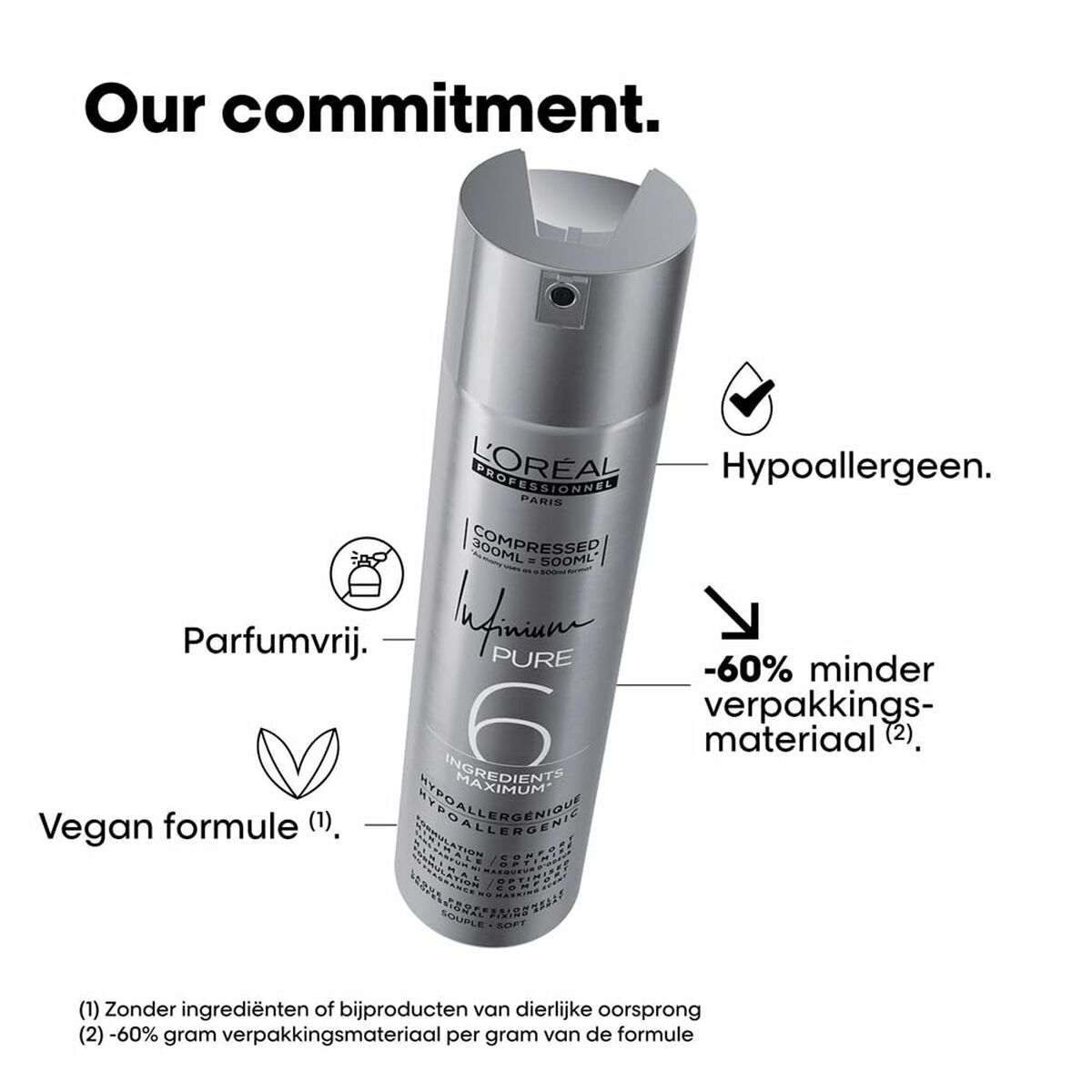 Mascarilla Capilar L'Oreal Professionnel Paris INFINIUM PURE 300 ml