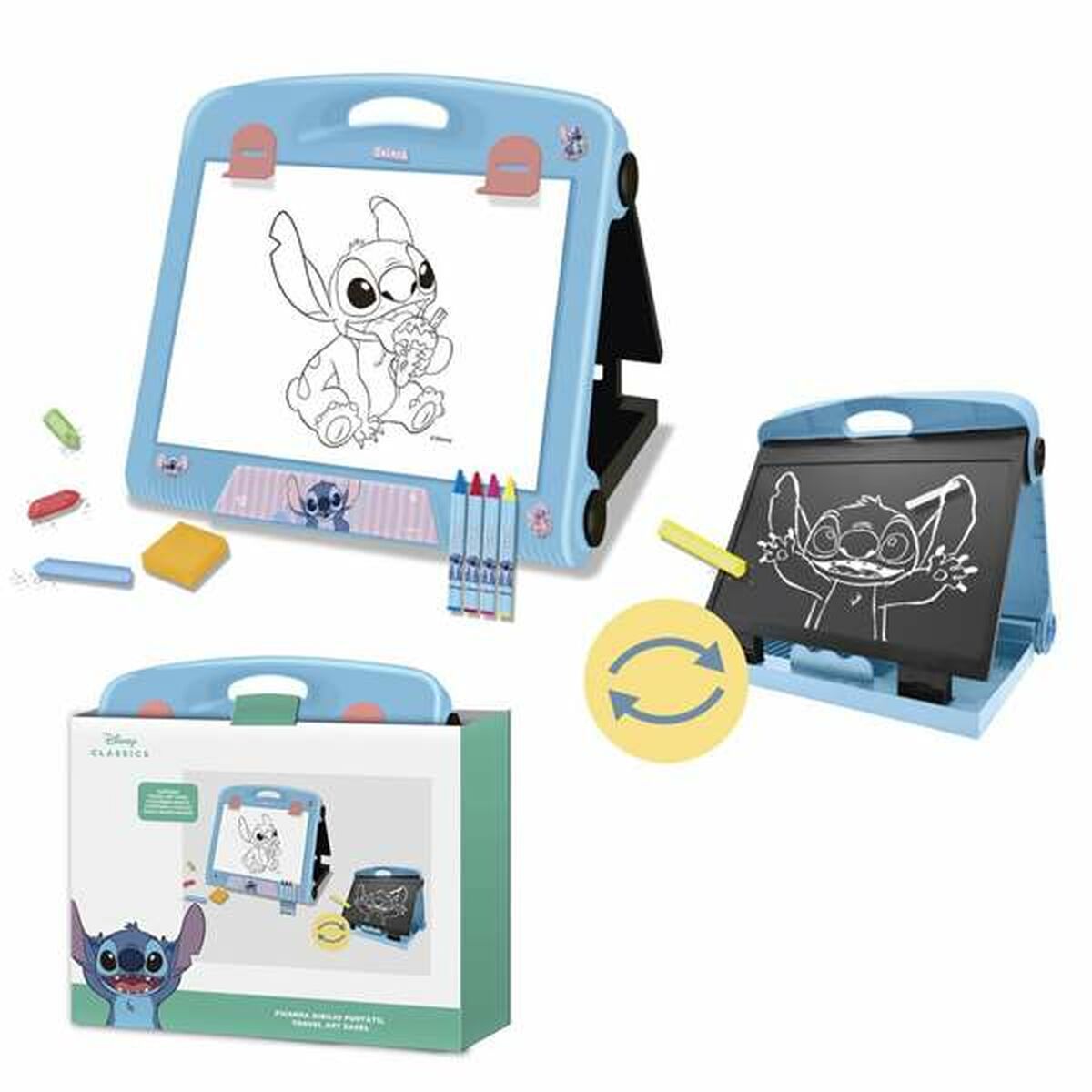 Set de Dibujo Stitch Azul
